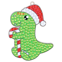 Load image into Gallery viewer, Big Gem Painting Christmas Ornament Kit