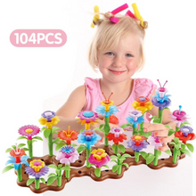 Load image into Gallery viewer, Flower Garden Building Toy