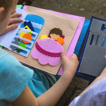 Load image into Gallery viewer, Girl's House Quiet Book