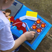 Load image into Gallery viewer, Boy's Day Quiet Book