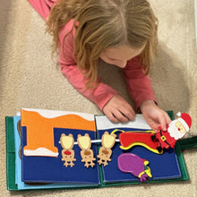 Load image into Gallery viewer, Christmas Quiet Book