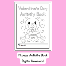 Load image into Gallery viewer, Valentine's Day Activity Book