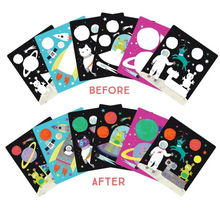 Load image into Gallery viewer, Outer Space Magic Water Easel Pad & Pen