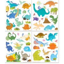 Load image into Gallery viewer, Dinosaur World Sticker Activity Tote