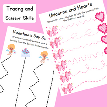 Load image into Gallery viewer, Valentine's Day Activity Book