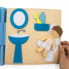 Load image into Gallery viewer, Boy's Day Quiet Book