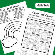 Load image into Gallery viewer, St. Patrick's Day Activity Book