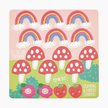 Load image into Gallery viewer, Rainbow Fairy Magnetic Fun & Games Tin