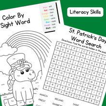 Load image into Gallery viewer, St. Patrick's Day Activity Book