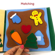 Load image into Gallery viewer, Christmas Quiet Book