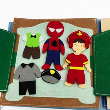 Load image into Gallery viewer, Boy's Day Quiet Book