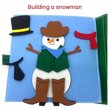 Load image into Gallery viewer, Christmas Quiet Book