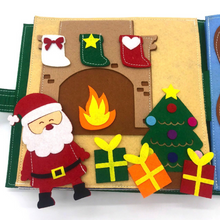 Load image into Gallery viewer, Christmas Quiet Book