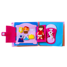 Load image into Gallery viewer, Girl's House Quiet Book