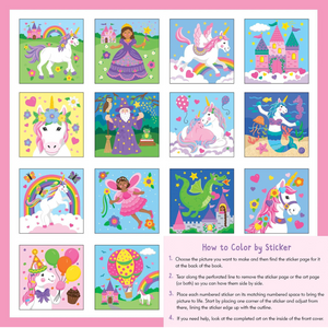 My First Color by Sticker- Unicorns & More