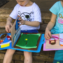 Load image into Gallery viewer, Boy&#39;s Day Quiet Book
