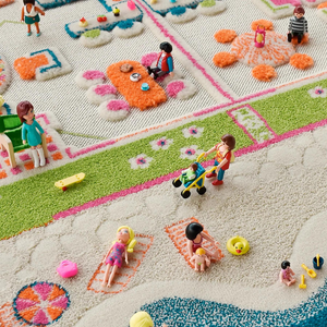 Beach House 3D Play Carpet