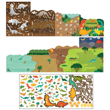 Load image into Gallery viewer, Dinosaurs Sticker Activity Set
