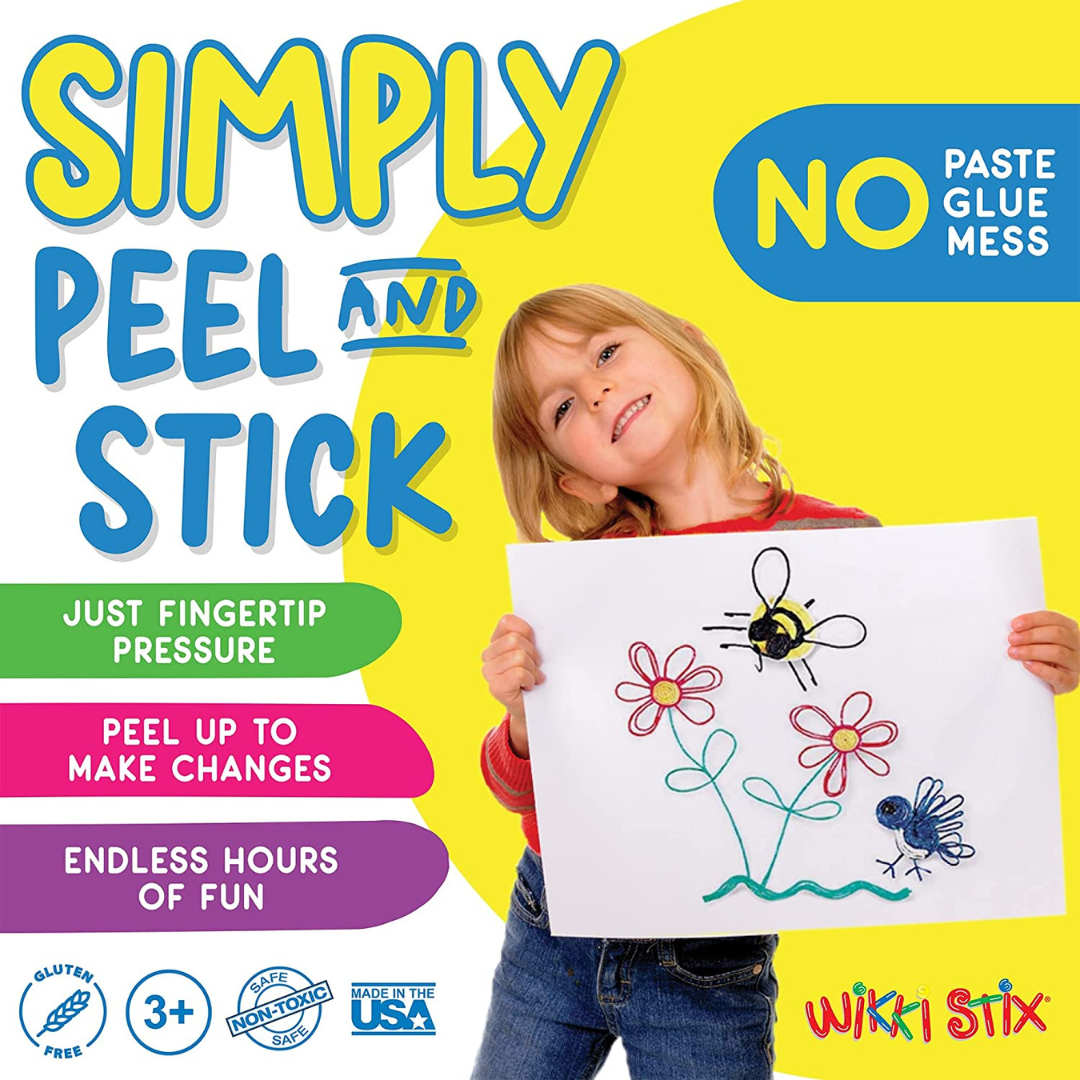 Wikki Stix Preschool Activity Book – Play Quietly