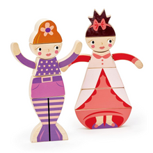 Load image into Gallery viewer, Princesses  and Mermaids Blocks
