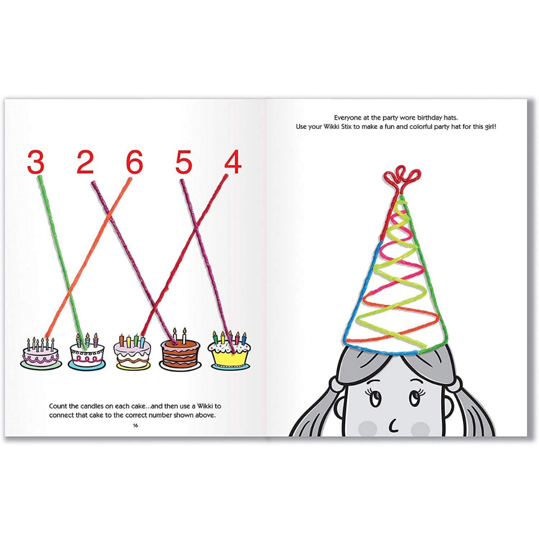 Wikki Stix Preschool Activity Book – Play Quietly