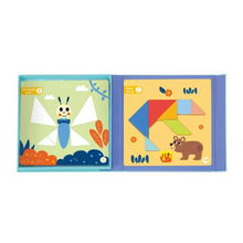 Load image into Gallery viewer, Magnetic Tangram Puzzle Play Set
